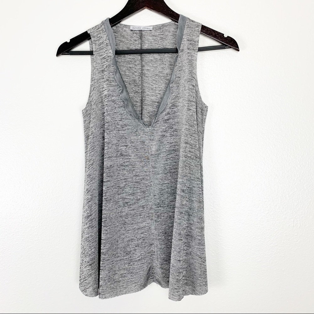 ZARA V- NECK TANK